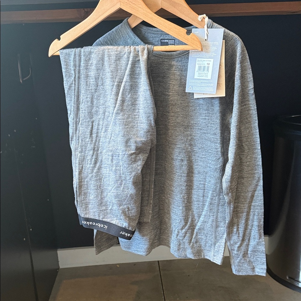 Icebreaker merino wool kids baselayers